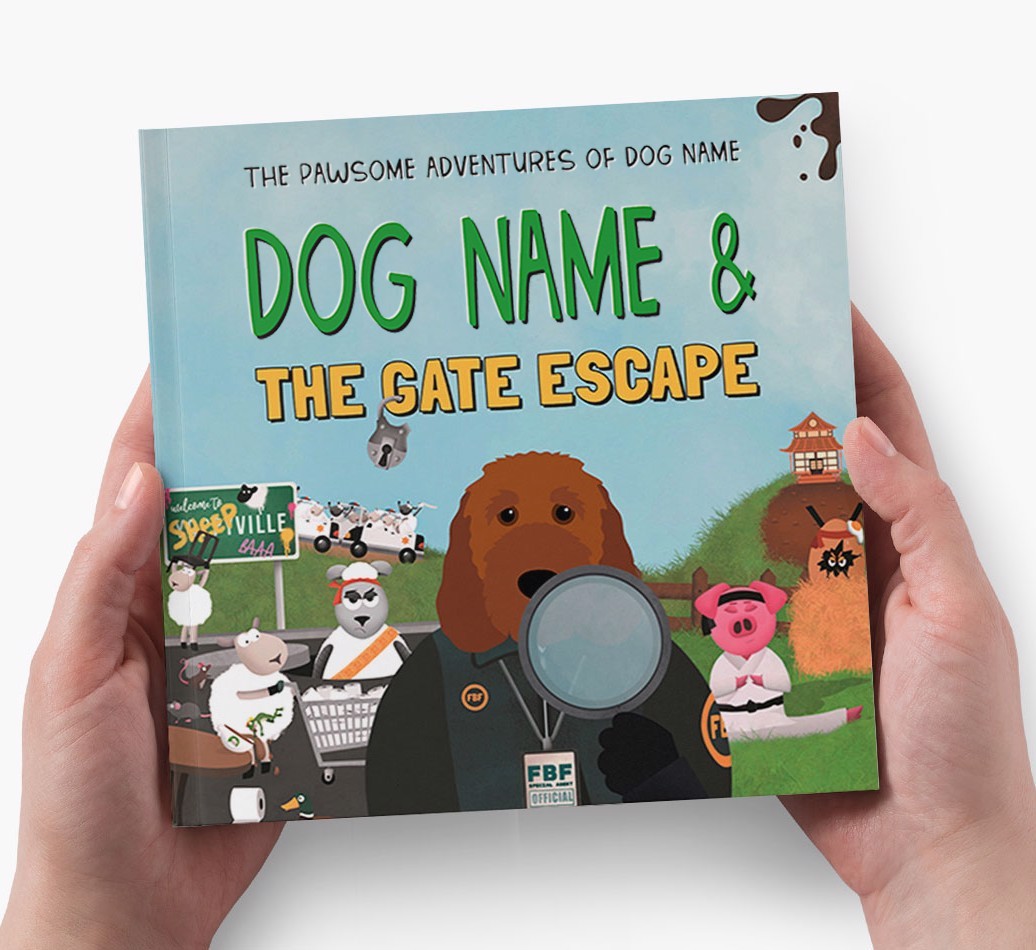 Personalised Adventure Book: Your Dog & The Gate Escape