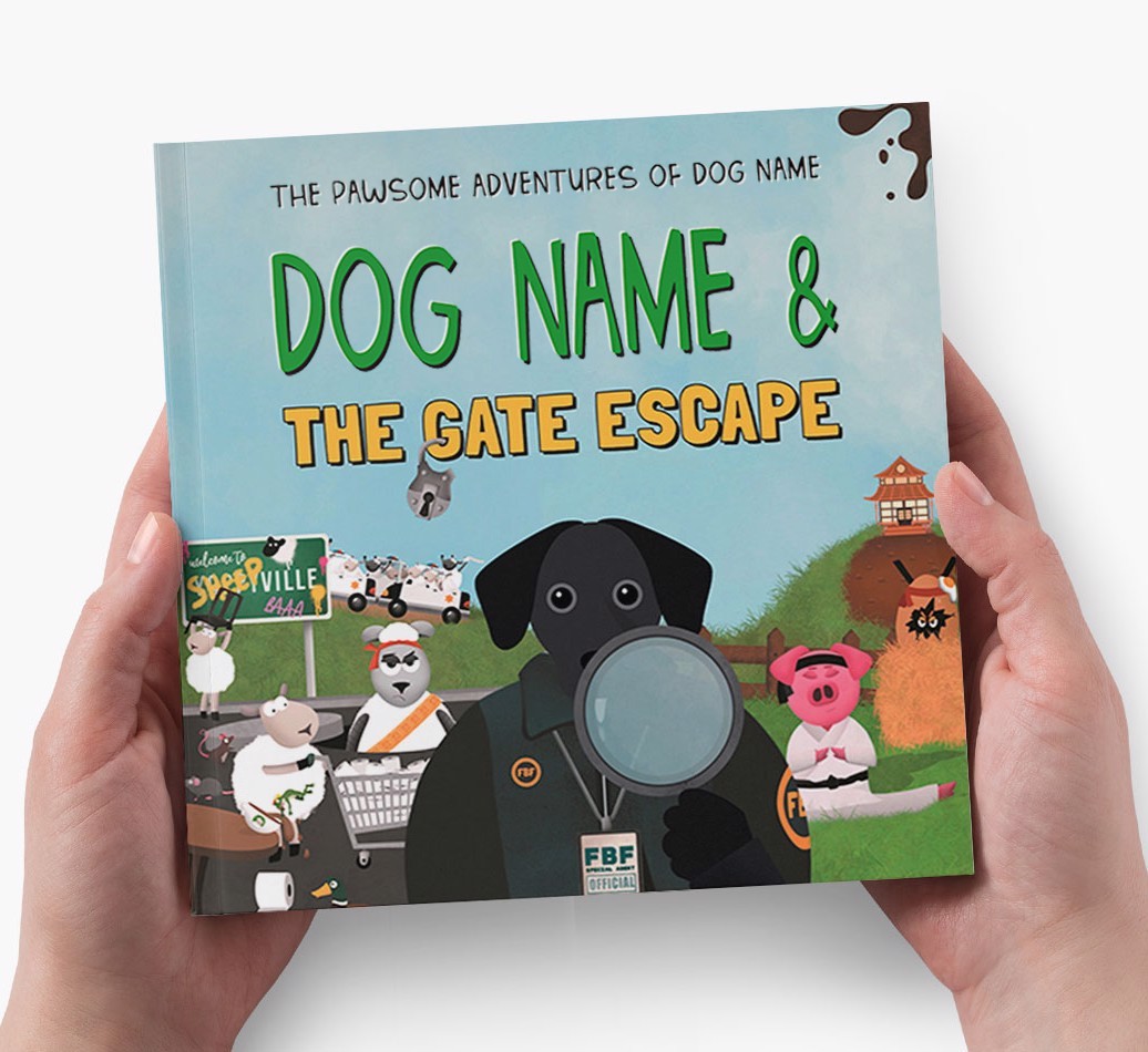 Personalised Adventure Book: Your Dog & The Gate Escape