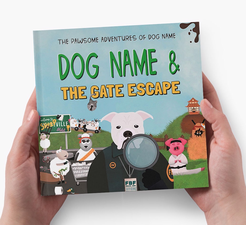 Personalised Adventure Book: Your Dog & The Gate Escape