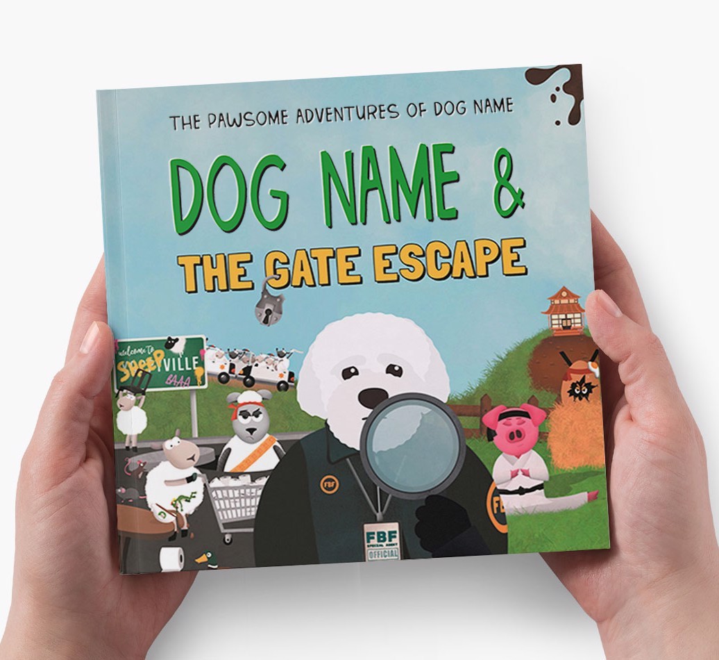 Personalised Adventure Book: Your Dog & The Gate Escape
