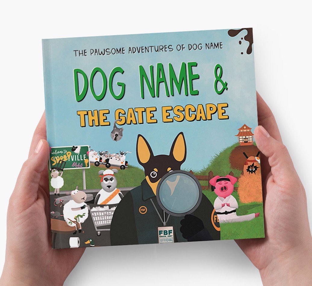 Personalised Adventure Book: Your Dog & The Gate Escape