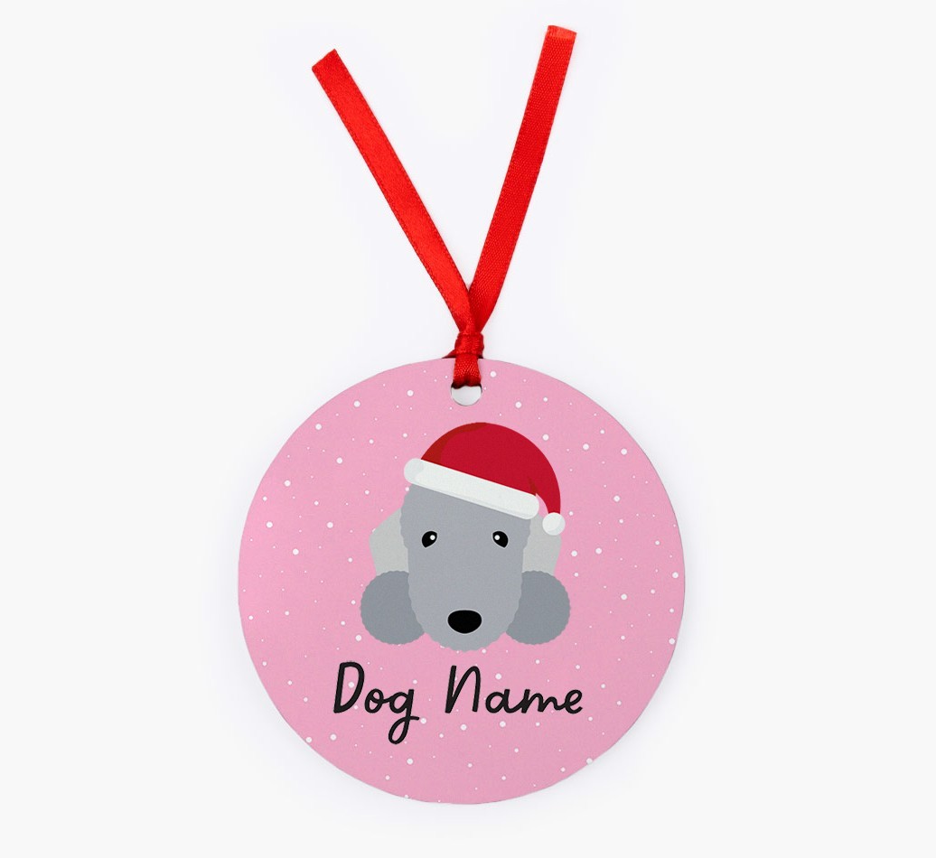 Snow: Personalized {breedFullName} Christmas Decoration
