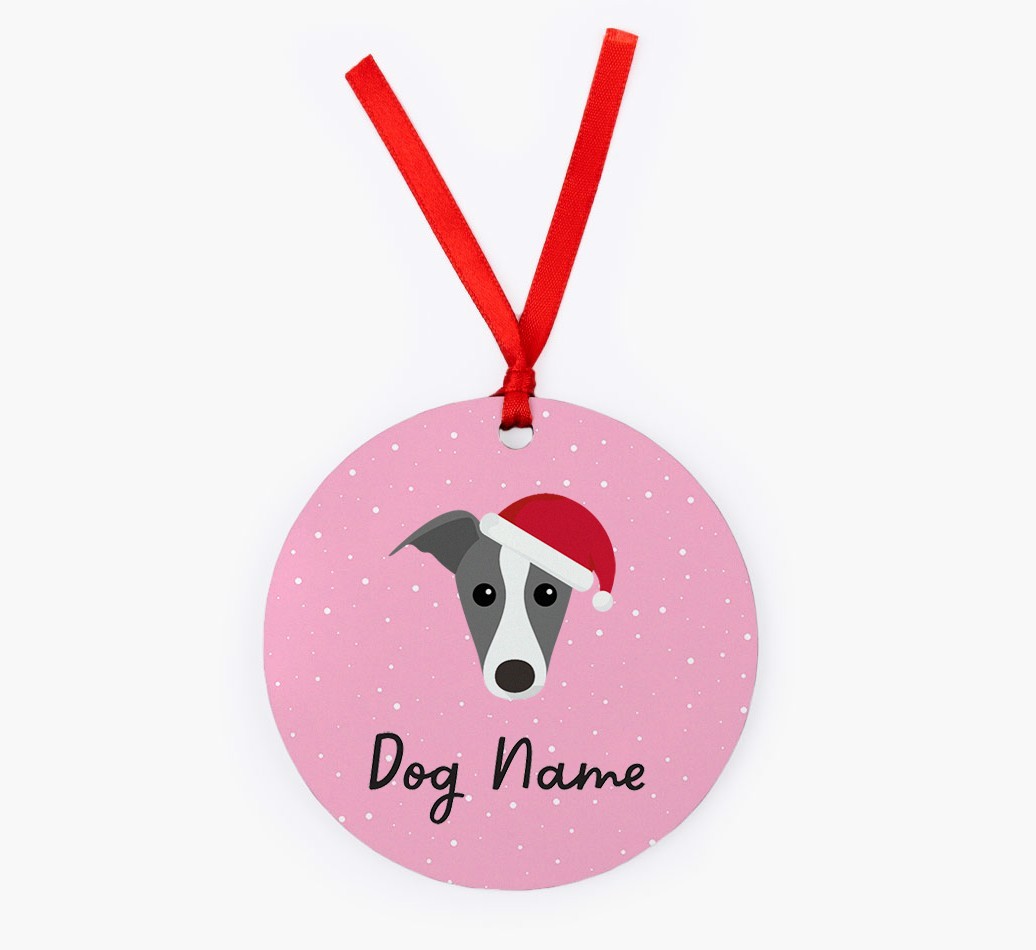Snow: Personalized {breedFullName} Christmas Decoration