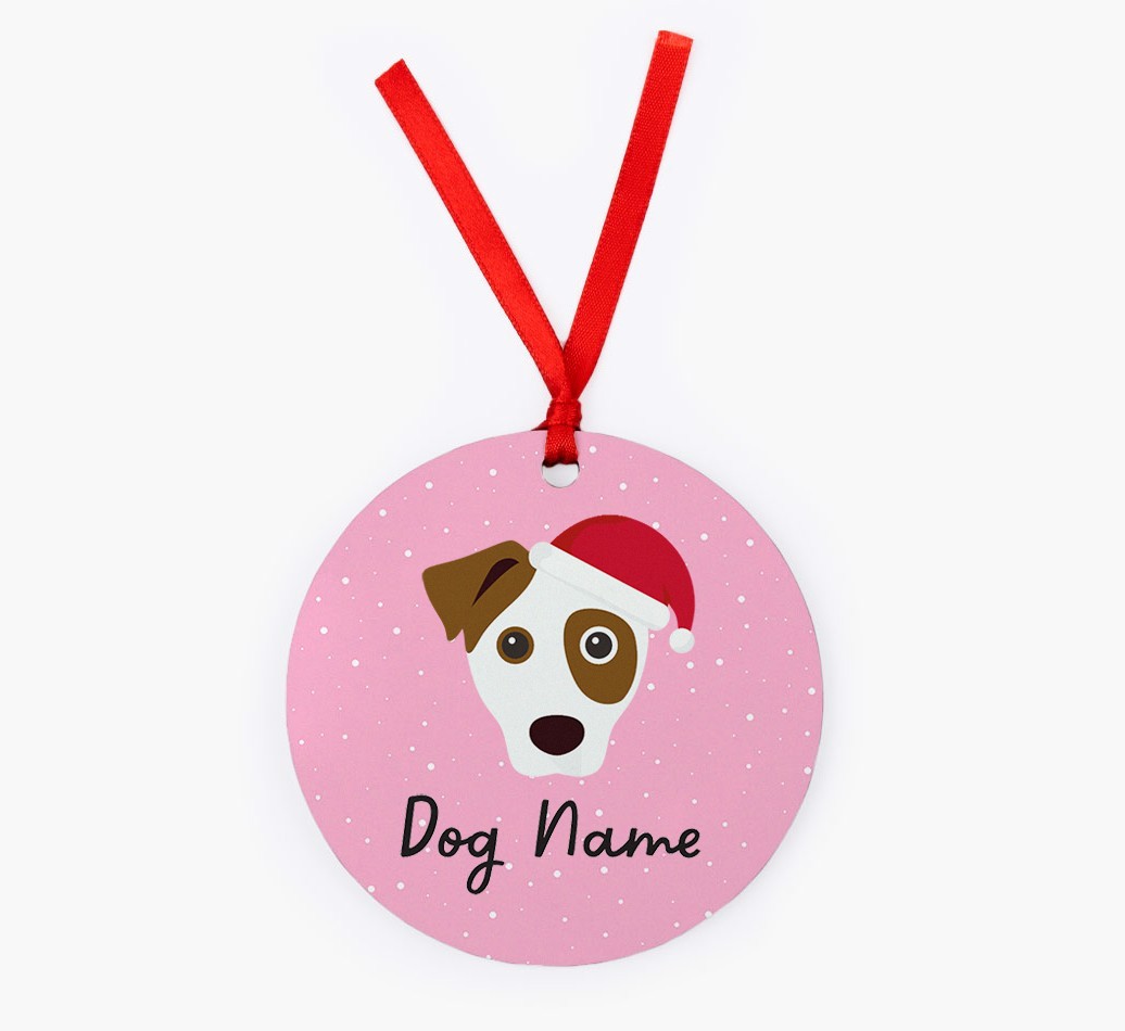 Snow: Personalized {breedFullName} Christmas Decoration