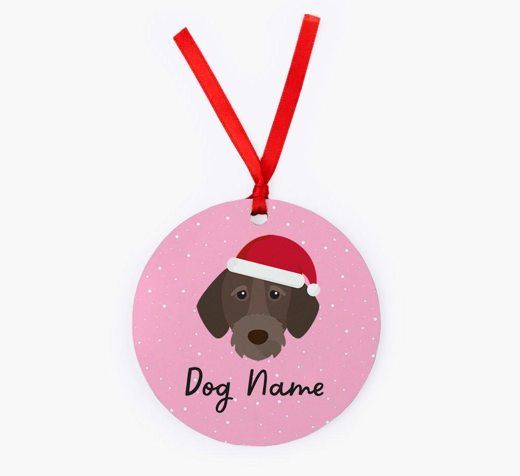 Snow: Personalized {breedFullName} Christmas Decoration