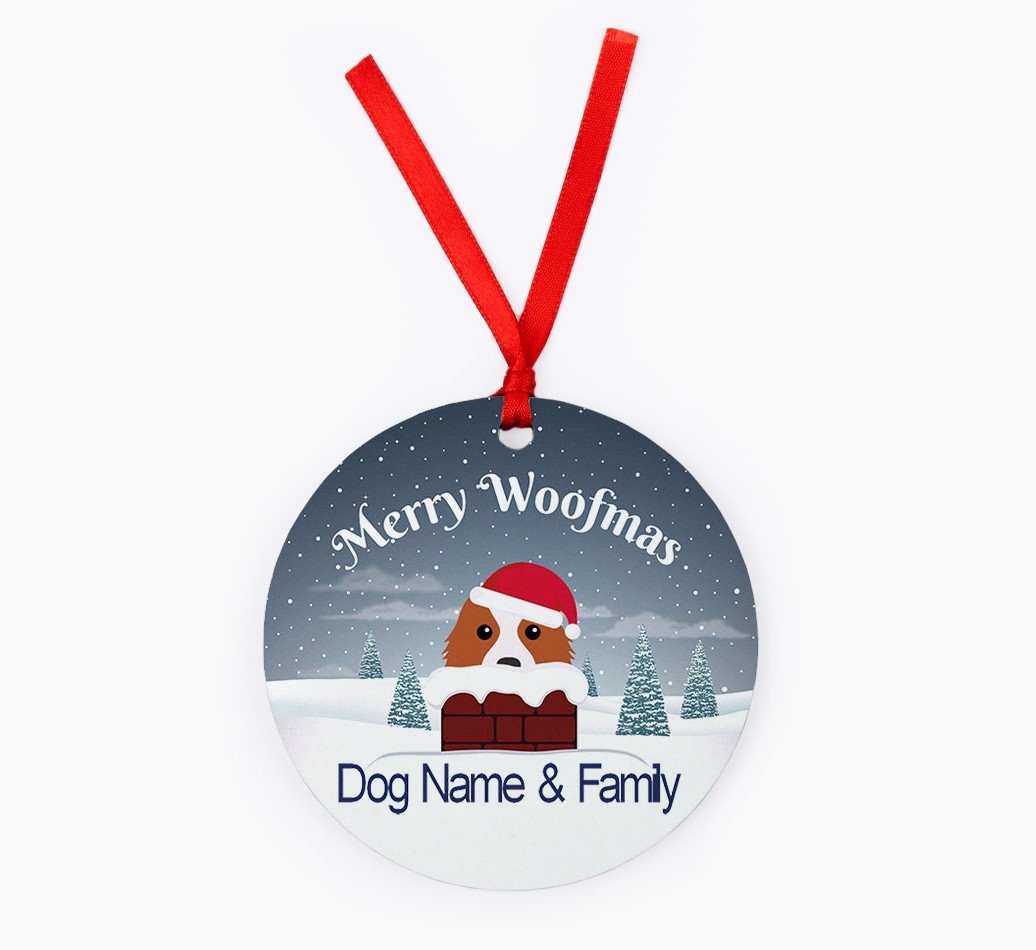 Chimney: Personalized {breedFullName} Christmas Decoration