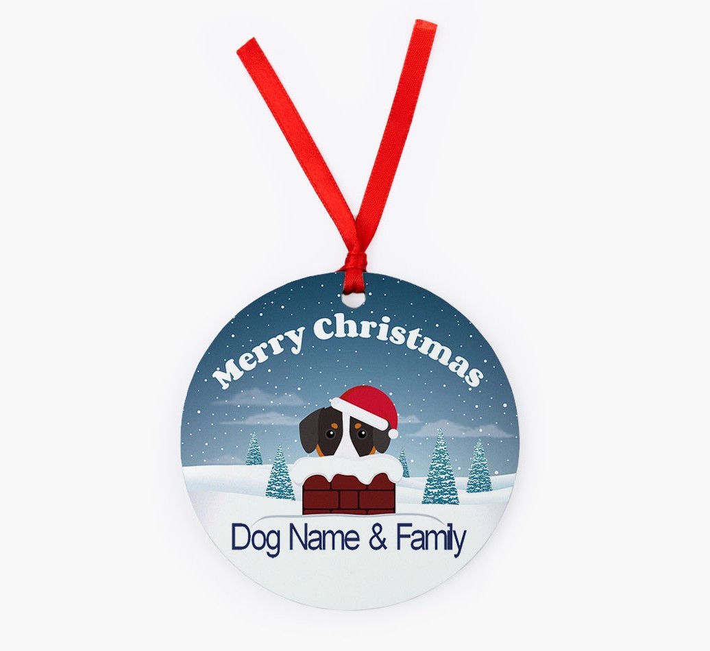 Chimney: Personalized {breedFullName} Christmas Decoration