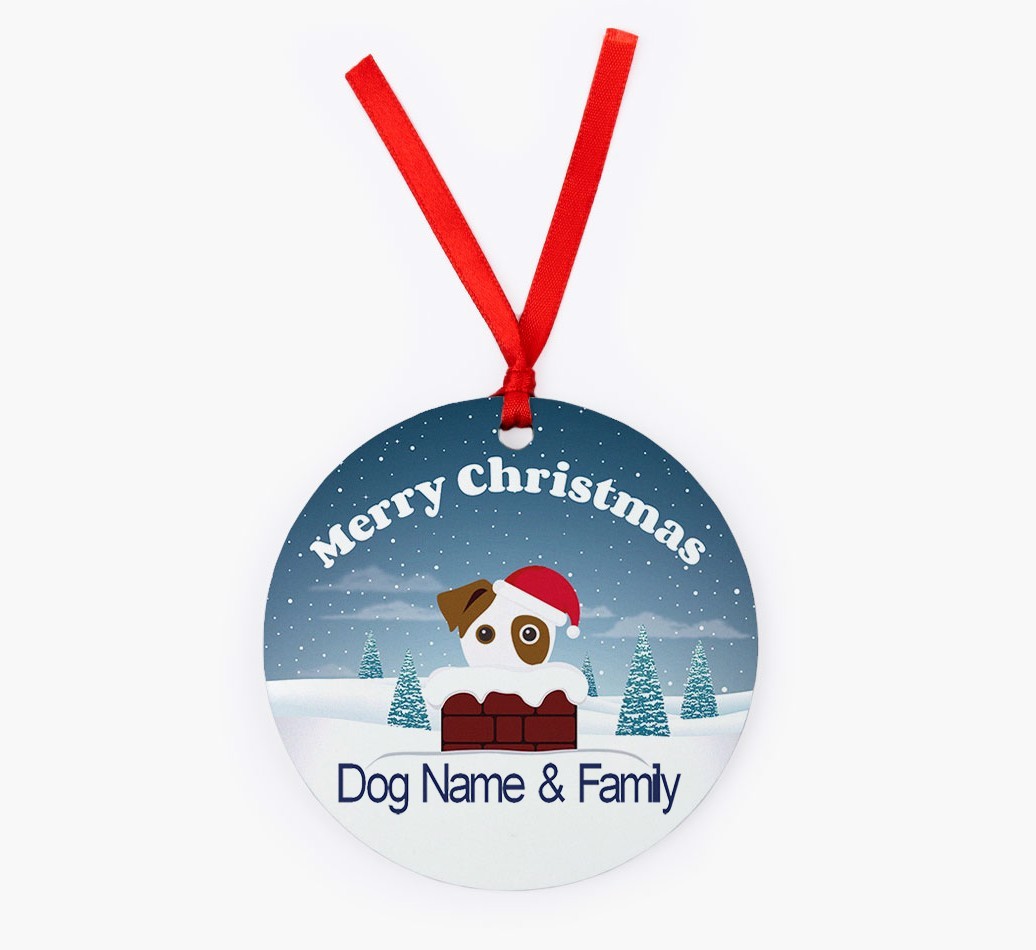 Chimney: Personalized {breedFullName} Christmas Decoration