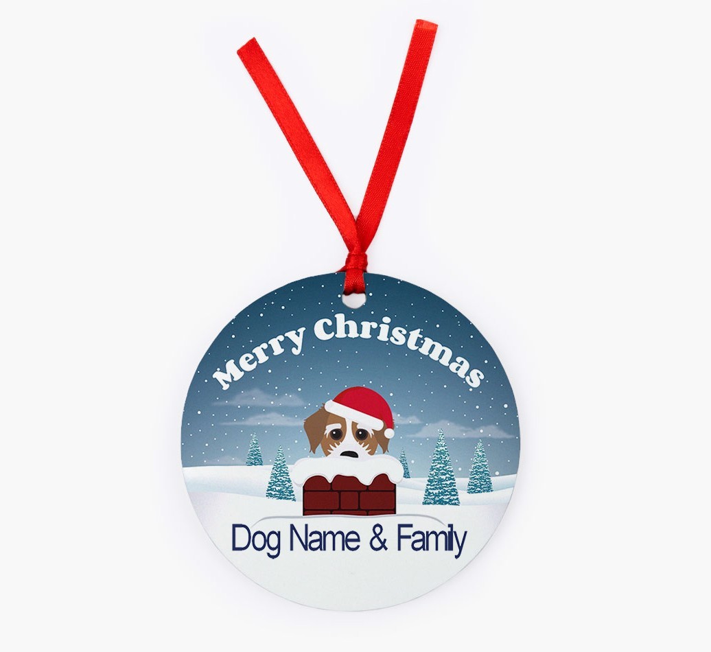 Chimney: Personalized {breedFullName} Christmas Decoration