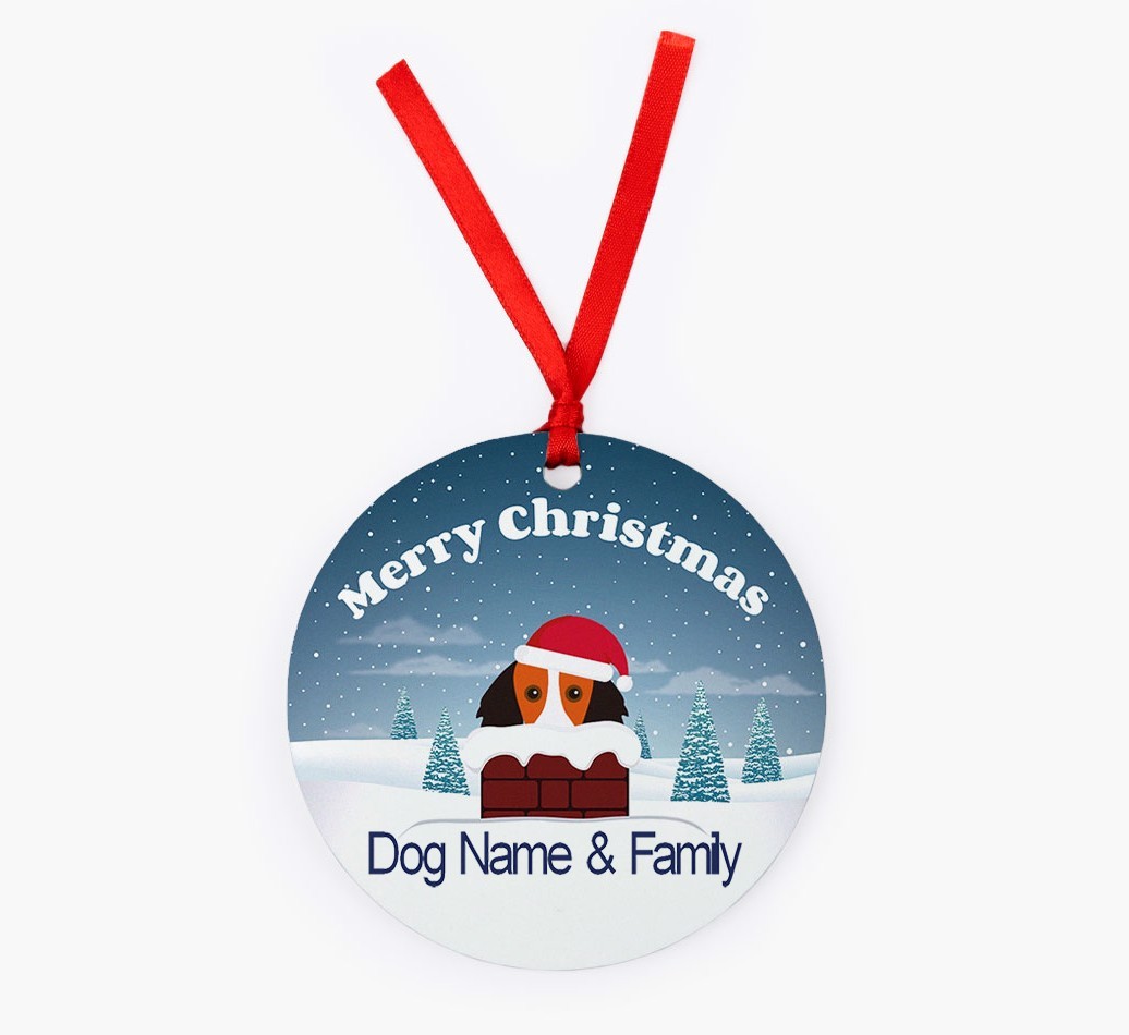 Chimney: Personalized {breedFullName} Christmas Decoration