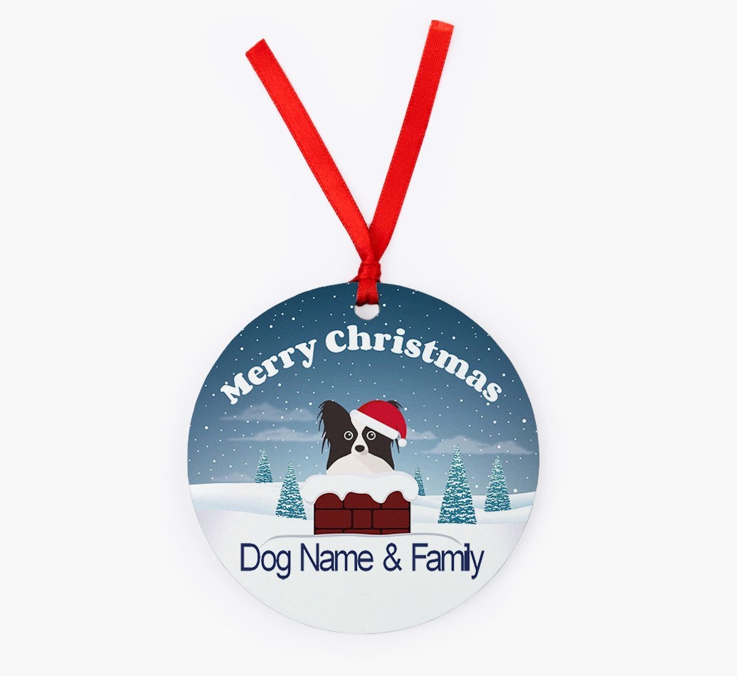 Chimney: Personalized {breedFullName} Christmas Decoration