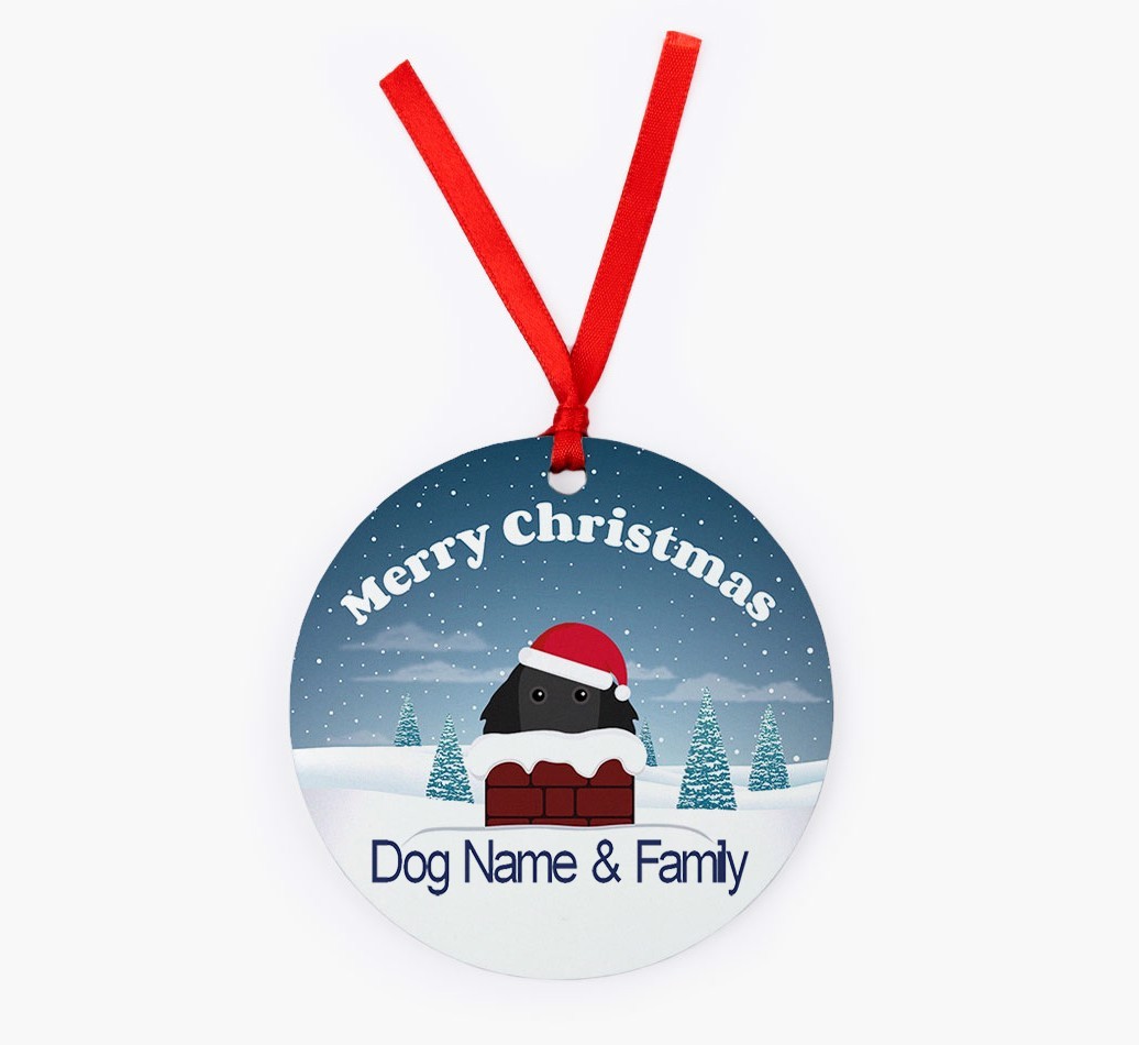 Chimney: Personalized {breedFullName} Christmas Decoration