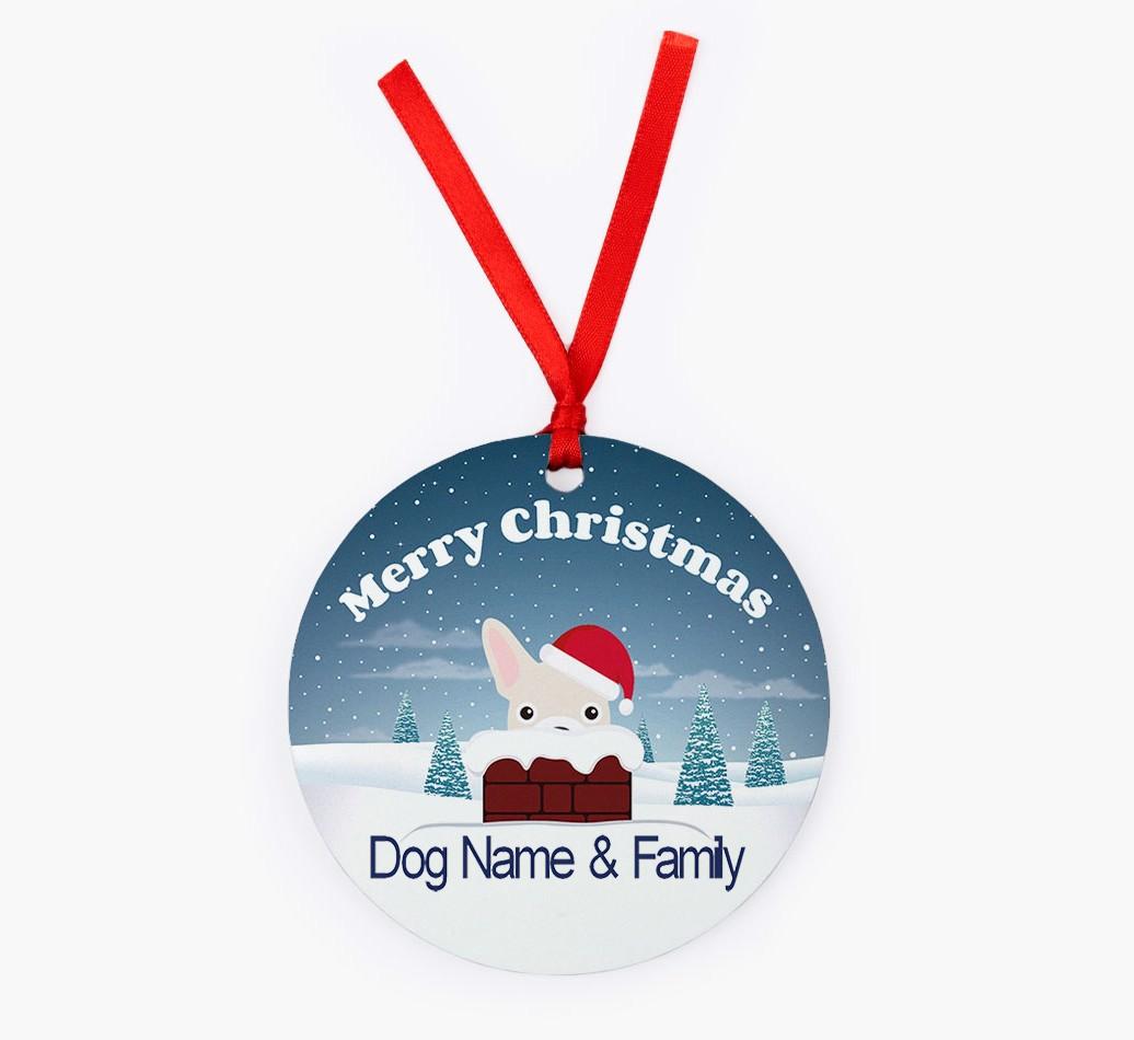 Chimney: Personalized {breedFullName} Christmas Decoration
