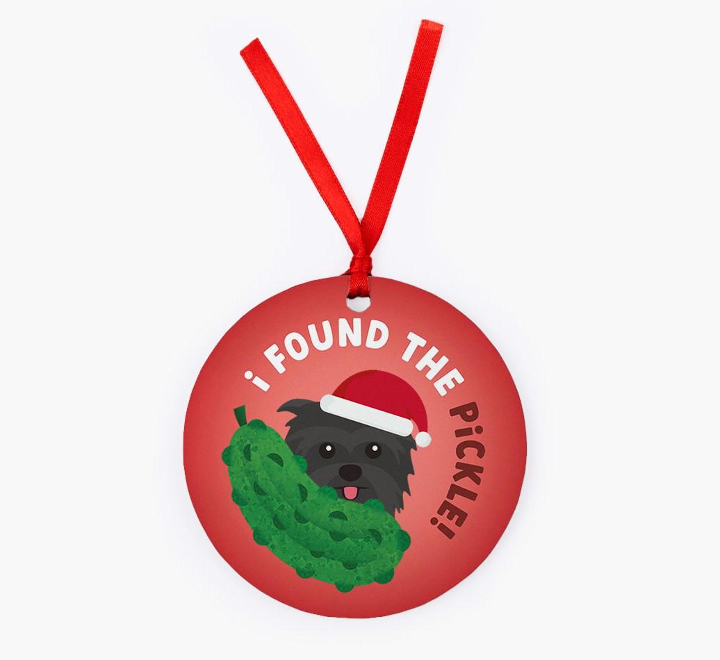 Christmas Pickle: Personalized {breedFullName} Christmas Decoration