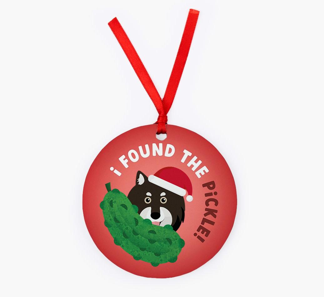 Christmas Pickle: Personalized {breedFullName} Christmas Decoration
