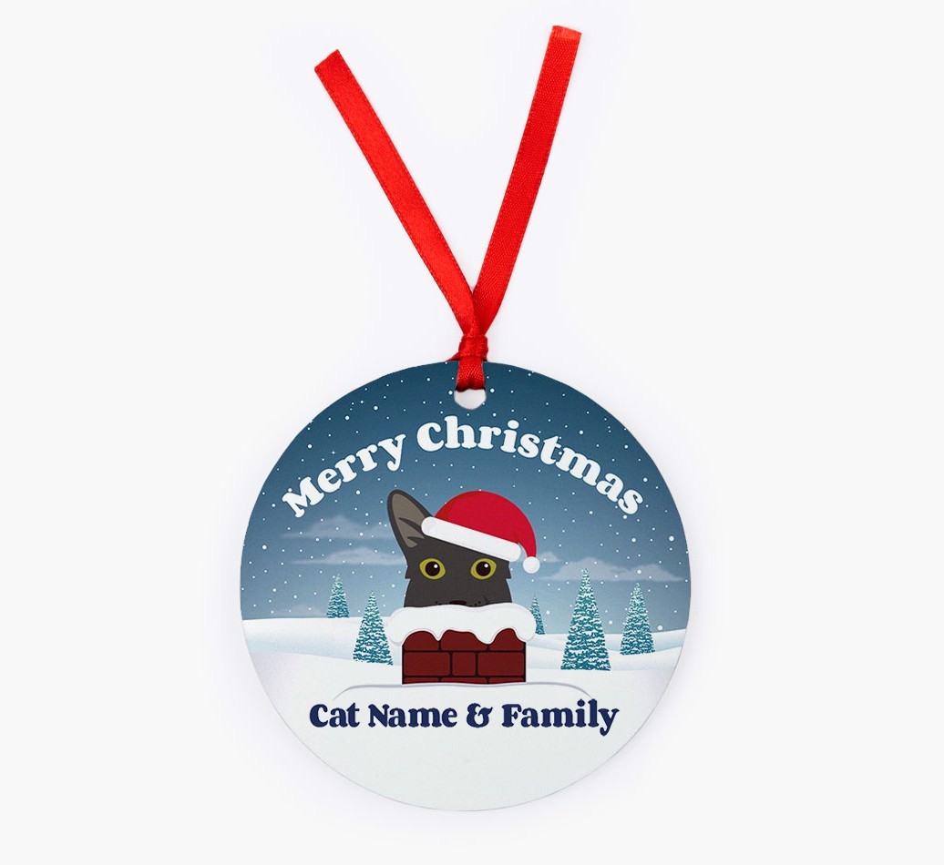 Chimney: Personalised {breedCommonName} Christmas Decoration