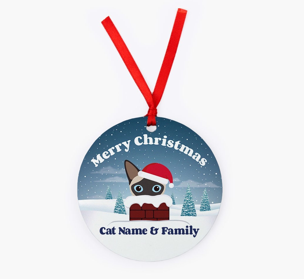 Chimney: Personalised {breedCommonName} Christmas Decoration