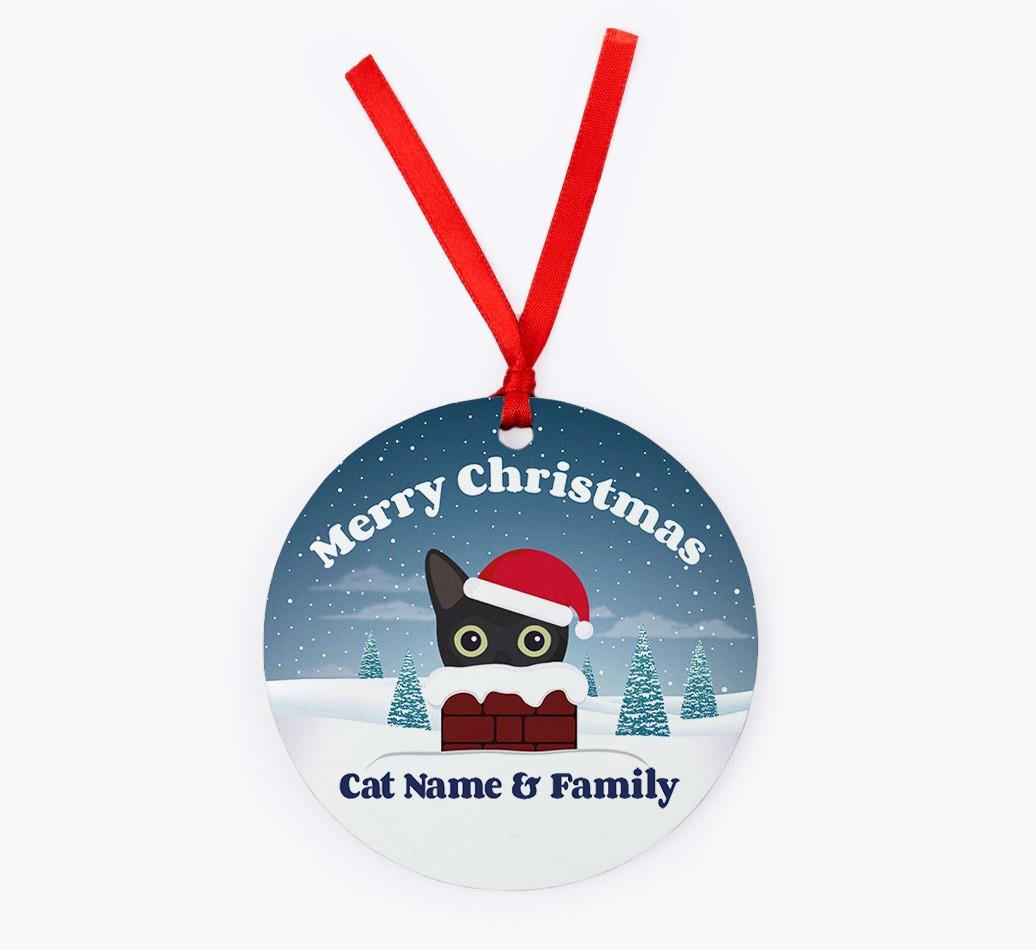 Chimney: Personalised {breedCommonName} Christmas Decoration