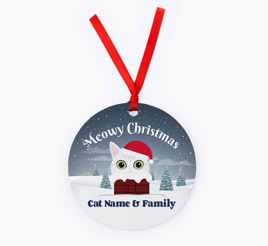 Chimney: Personalised {breedCommonName} Christmas Decoration