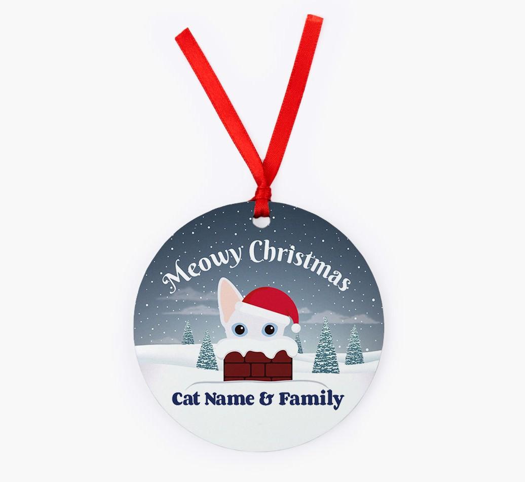 Chimney: Personalised {breedCommonName} Christmas Decoration