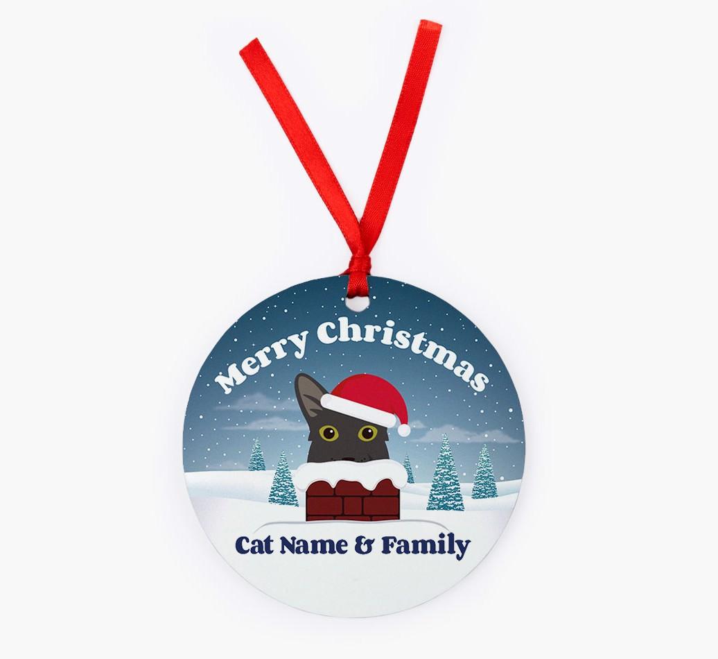 Chimney: Personalised {breedCommonName} Christmas Decoration