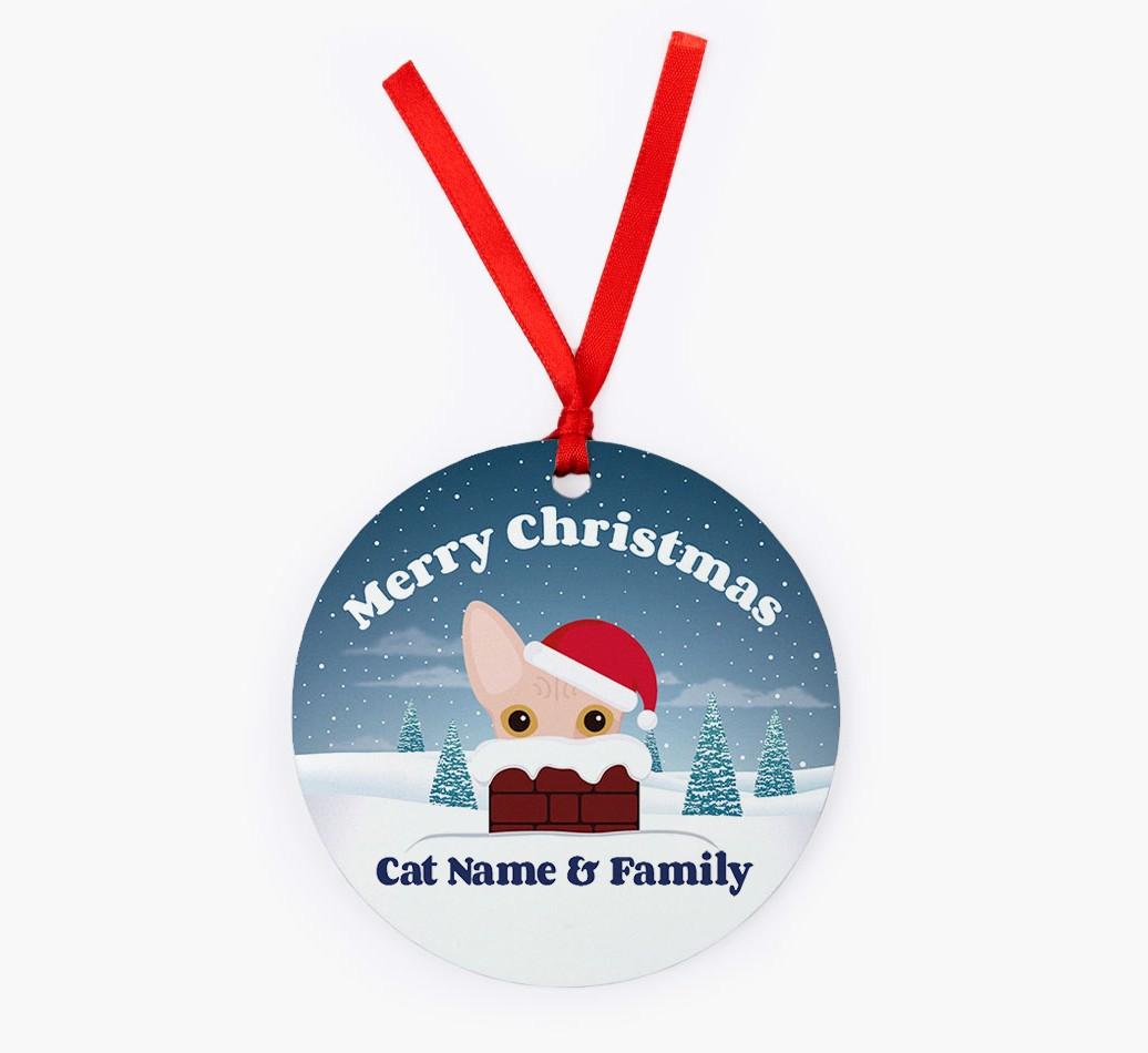 Chimney: Personalised {breedCommonName} Christmas Decoration