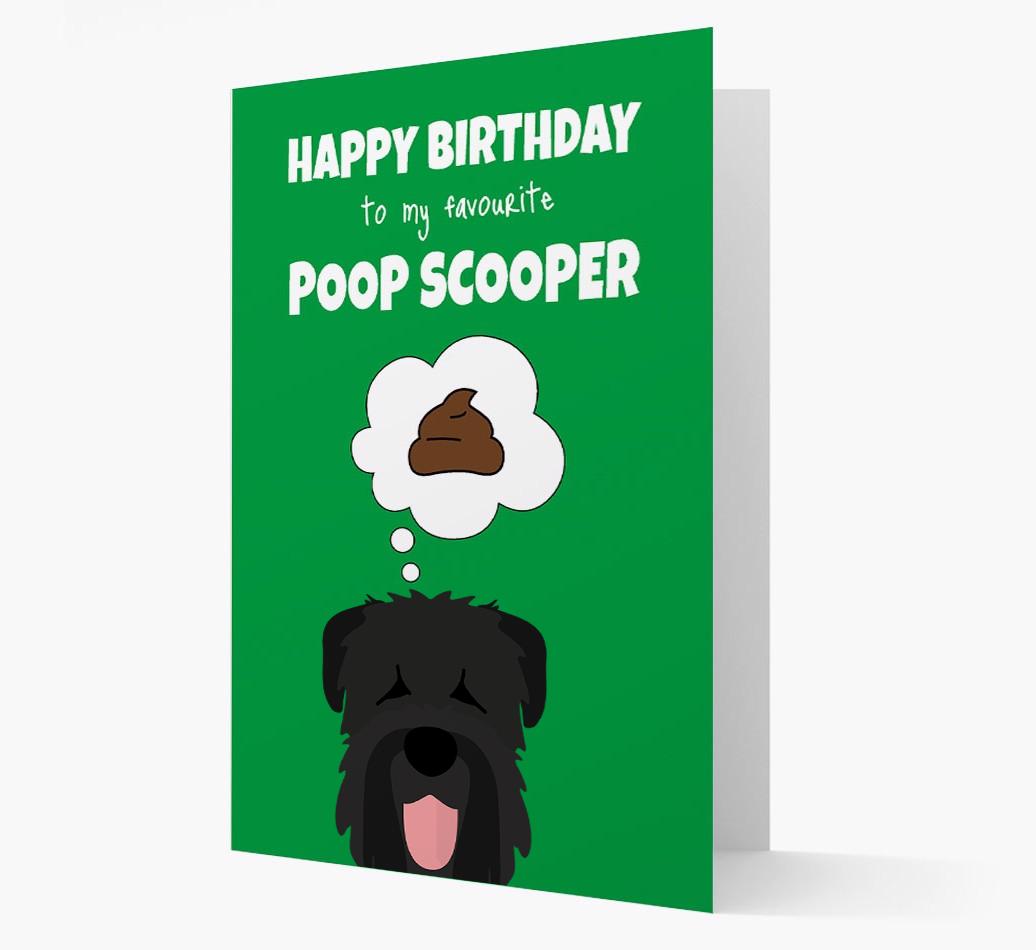 Card 'Poop Scooper' with {breedCommonName} Icon
