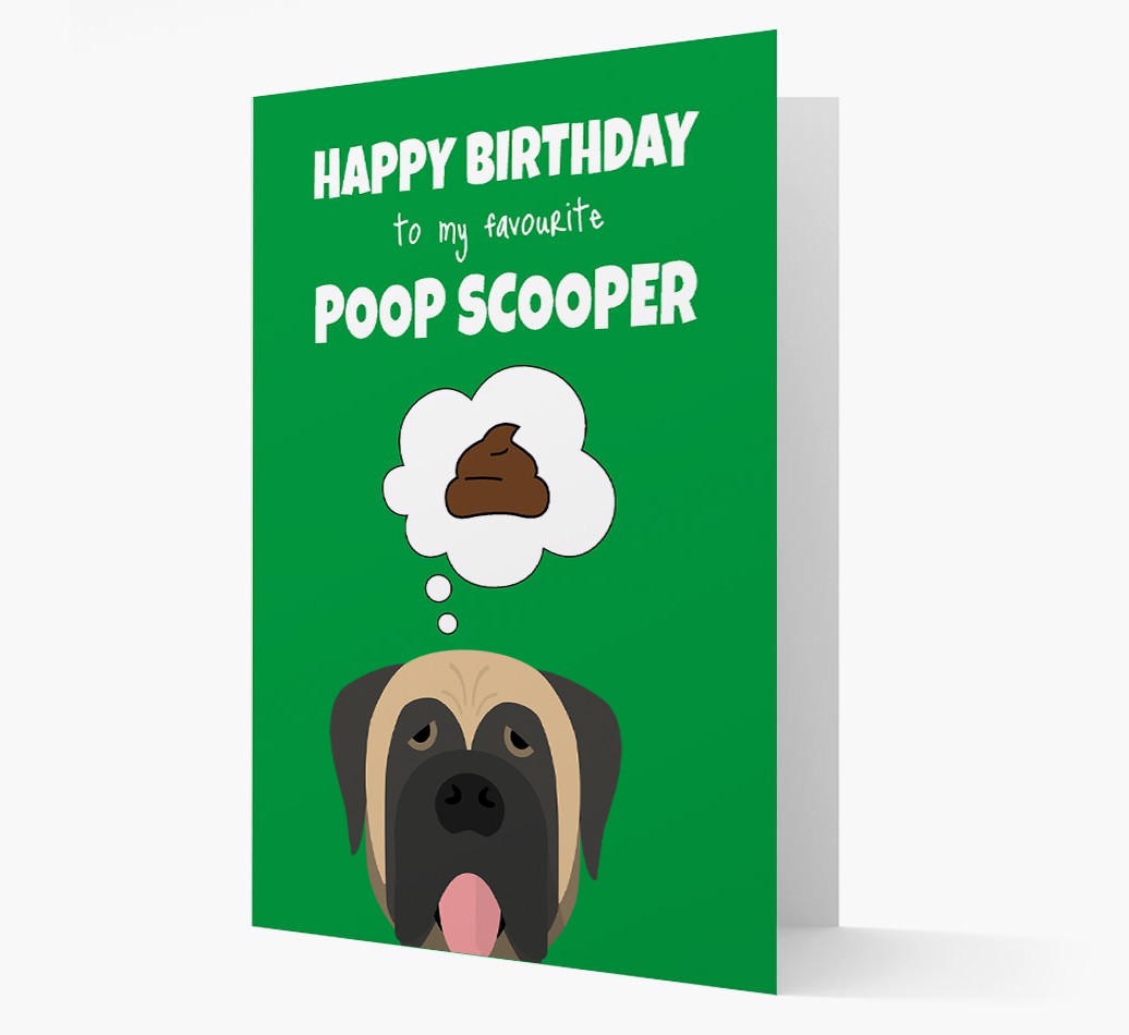 Card 'Poop Scooper' with {breedCommonName} Icon