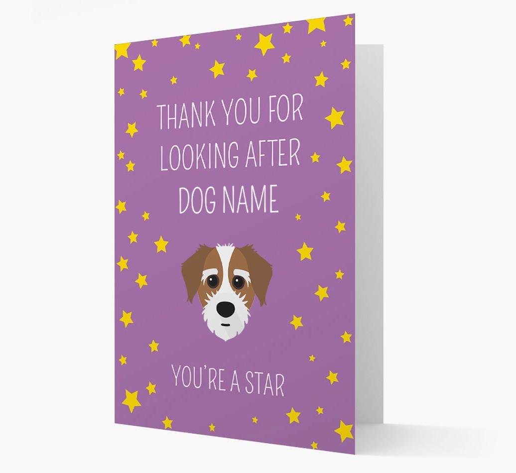 Personalized 'You're A Star' Thank You Card