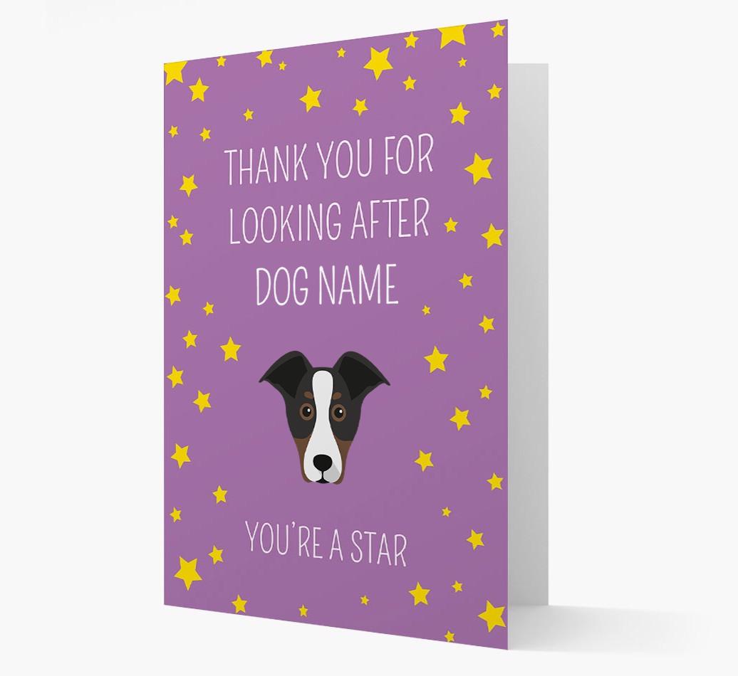 Personalized 'You're A Star' Thank You Card