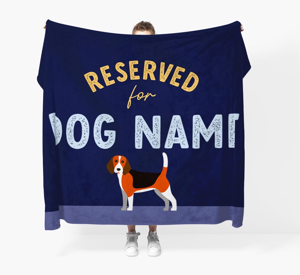 Reserved For: Personalised {breedFullName} Throw Blanket