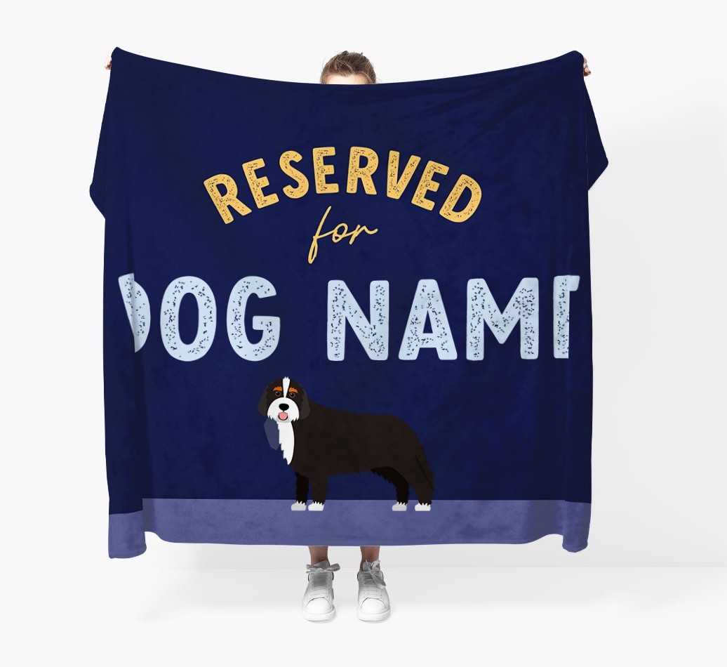 Reserved For: Personalised {breedFullName} Throw Blanket