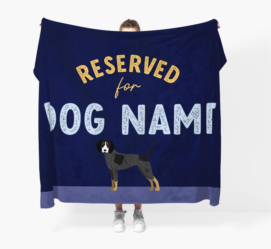 Reserved For: Personalised {breedFullName} Throw Blanket
