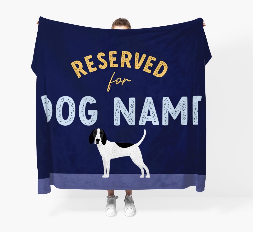 Reserved For: Personalised {breedFullName} Throw Blanket
