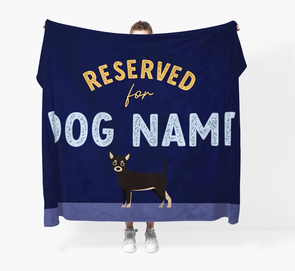 Reserved For: Personalised {breedFullName} Throw Blanket