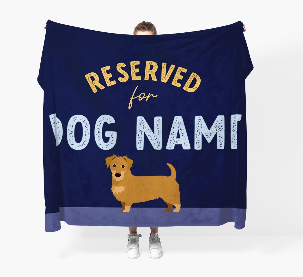 Reserved For: Personalised {breedFullName} Throw Blanket
