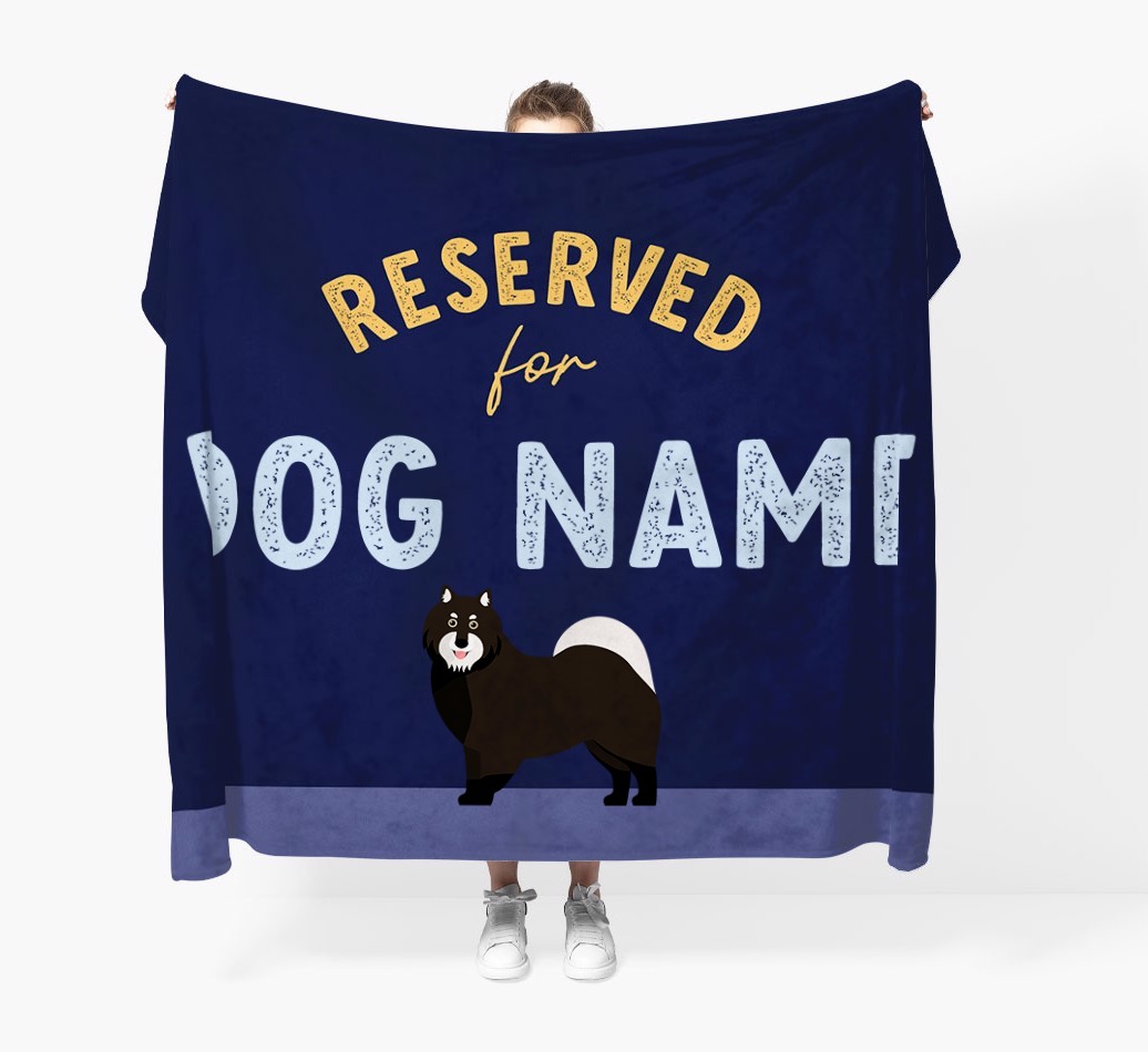 Reserved For: Personalised {breedFullName} Throw Blanket