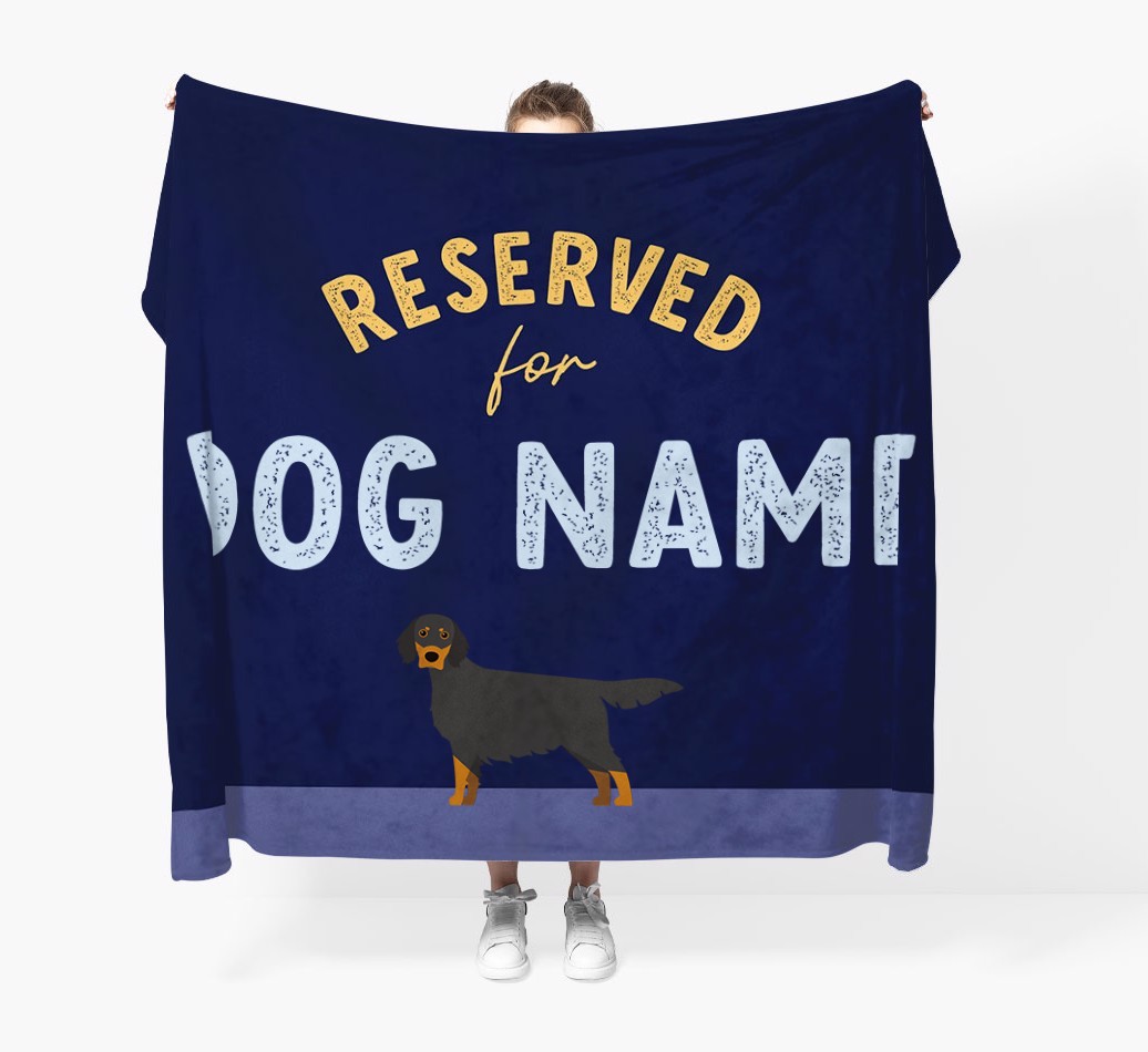 Reserved For: Personalised {breedFullName} Throw Blanket