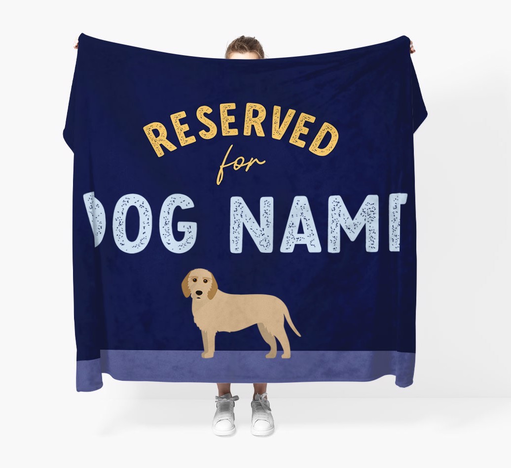 Reserved For: Personalised {breedFullName} Throw Blanket