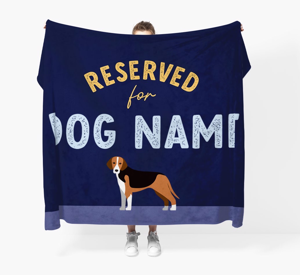 Reserved For: Personalised {breedFullName} Throw Blanket