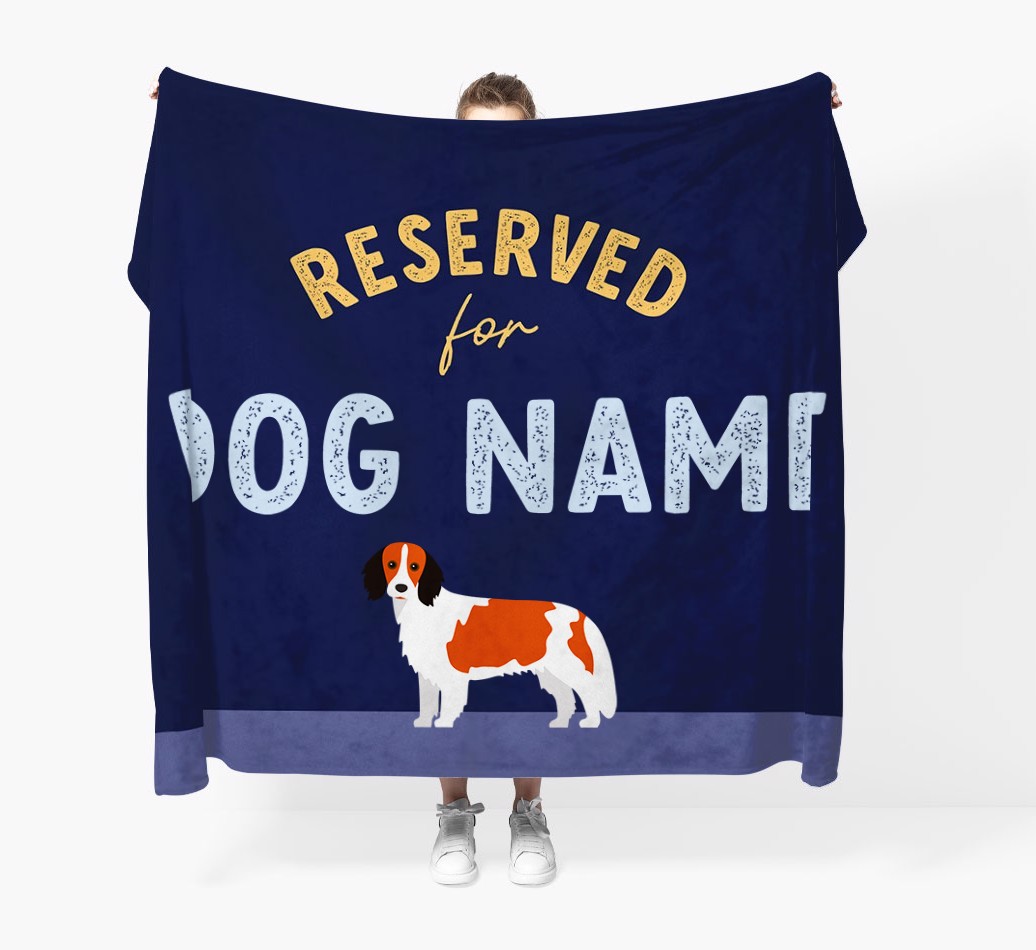 Reserved For: Personalised {breedFullName} Throw Blanket