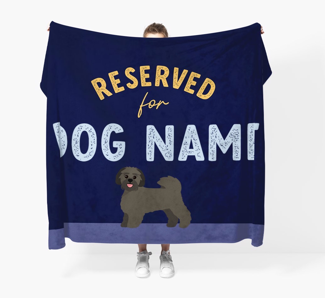 Reserved For: Personalised {breedFullName} Throw Blanket