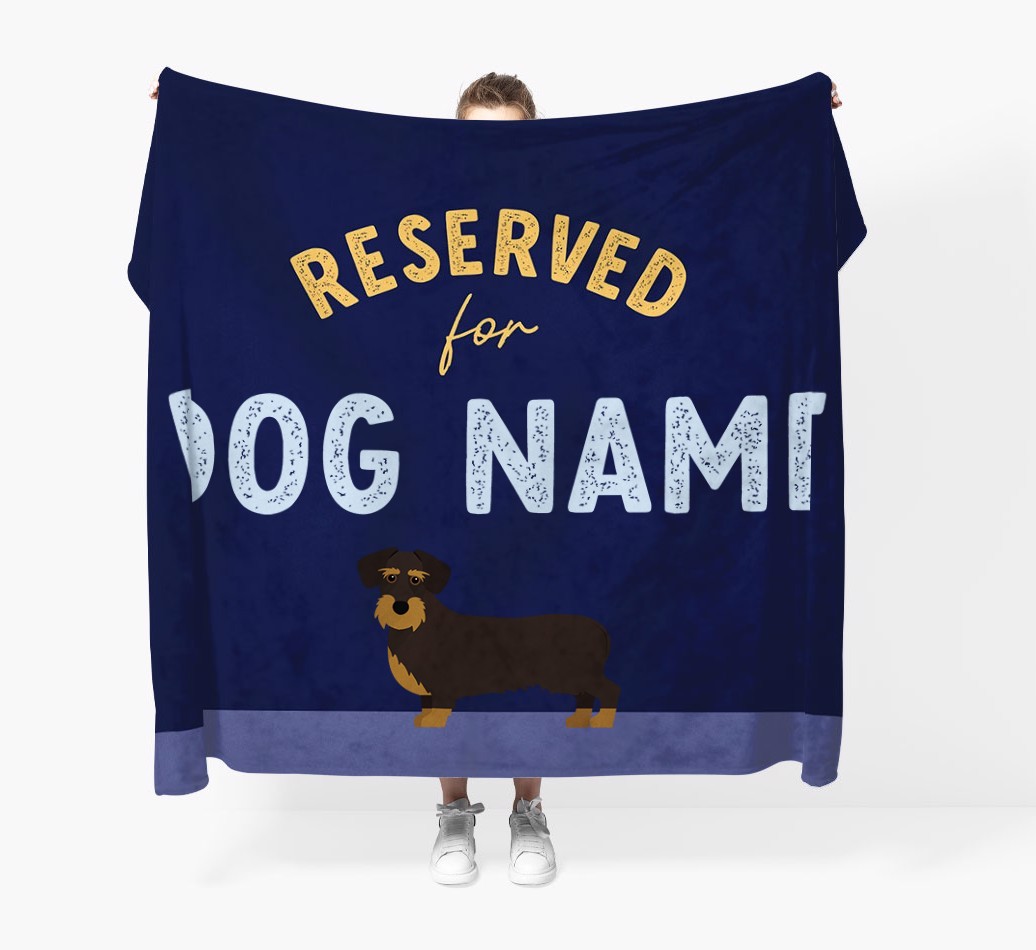 Reserved For: Personalised {breedFullName} Throw Blanket