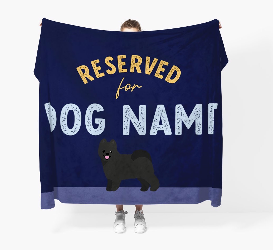 Reserved For: Personalised {breedFullName} Throw Blanket