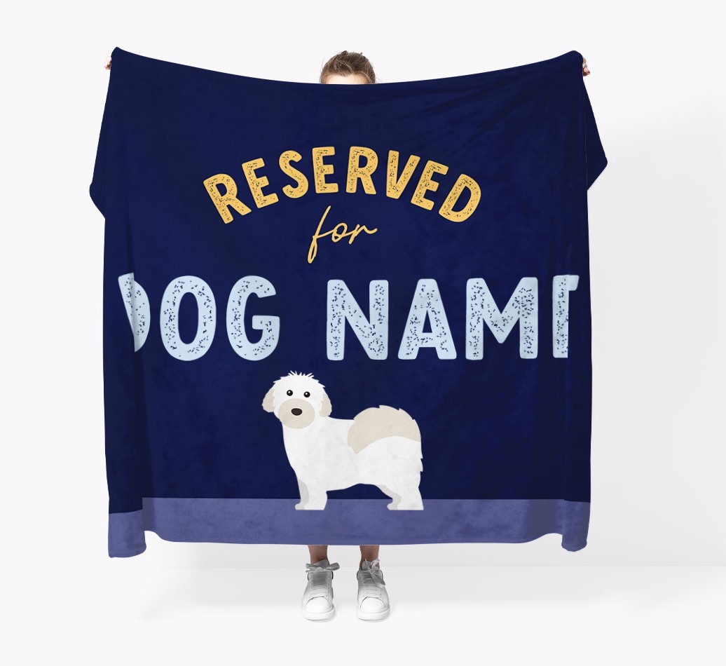 Reserved For: Personalised {breedFullName} Throw Blanket