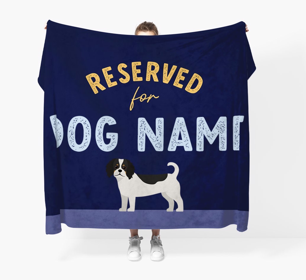 Reserved For: Personalised {breedFullName} Throw Blanket