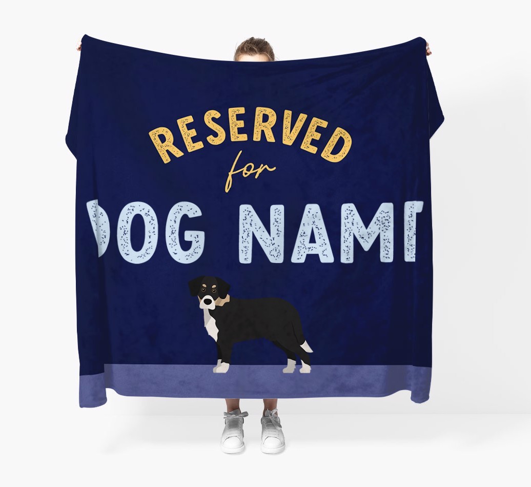 Reserved For: Personalised {breedFullName} Throw Blanket