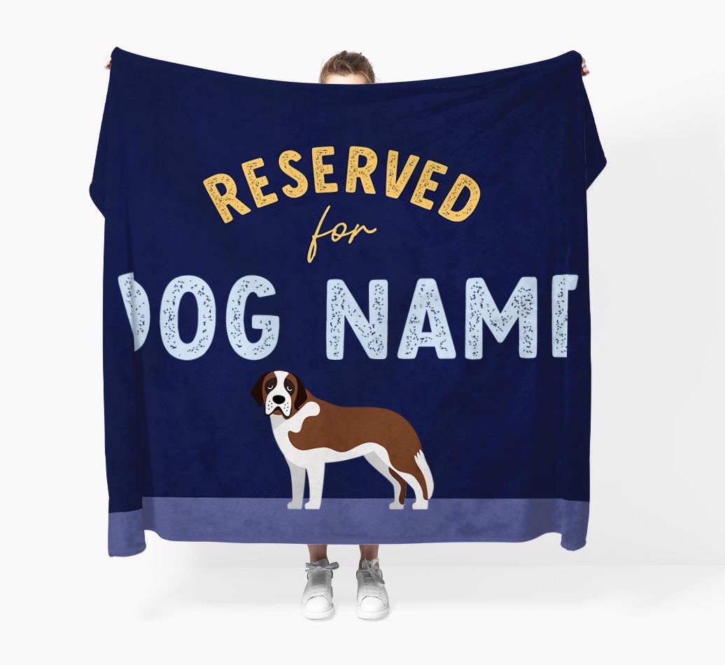 Reserved For: Personalised {breedFullName} Throw Blanket