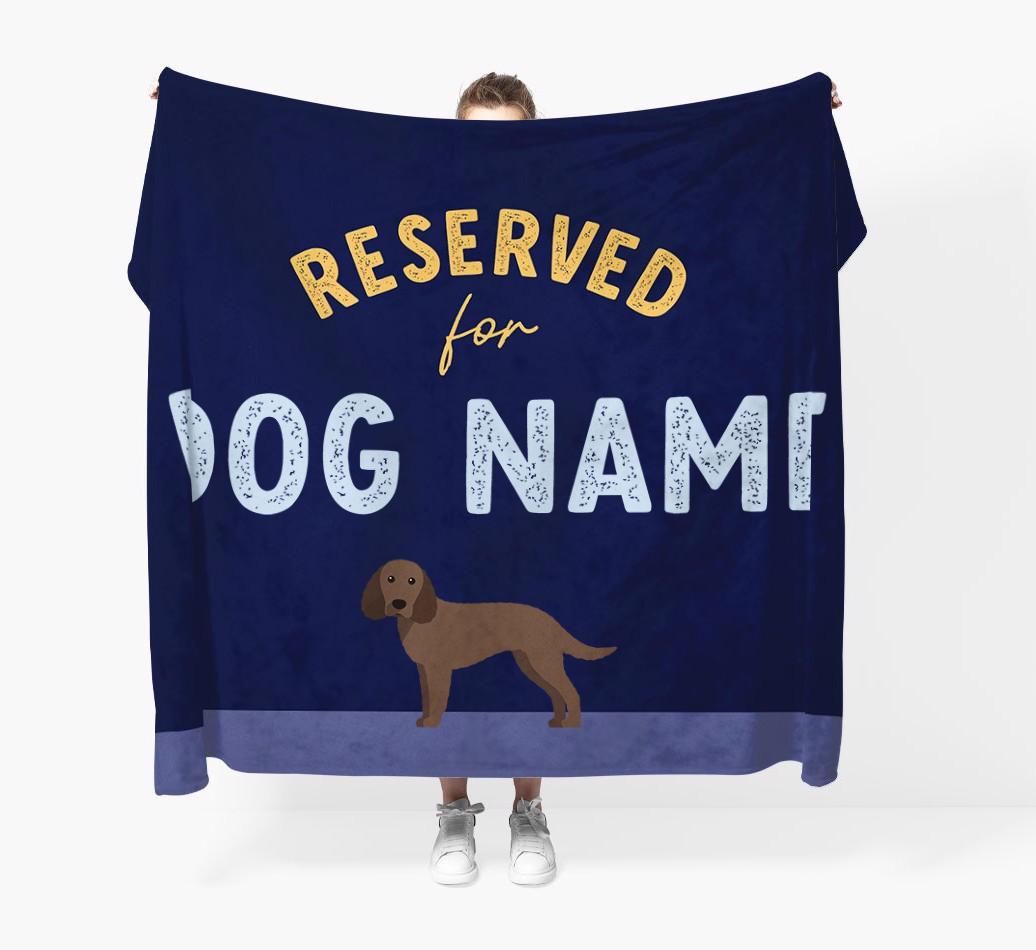 Reserved For: Personalized {breedFullName} Throw Blanket