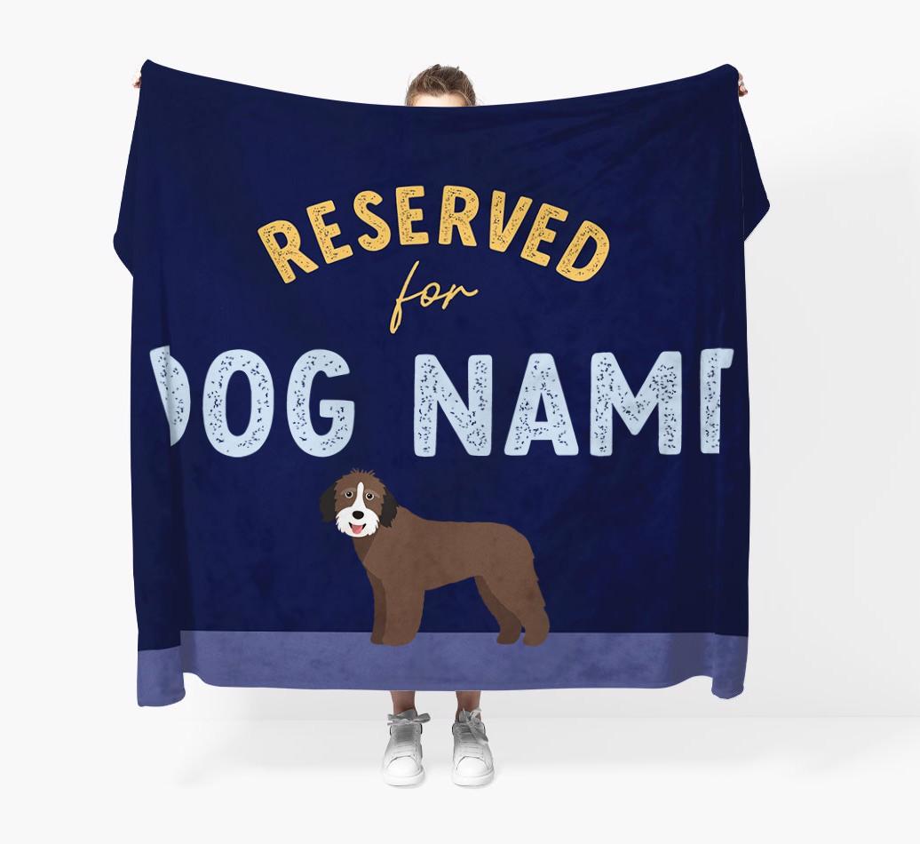 Reserved For: Personalized {breedFullName} Throw Blanket